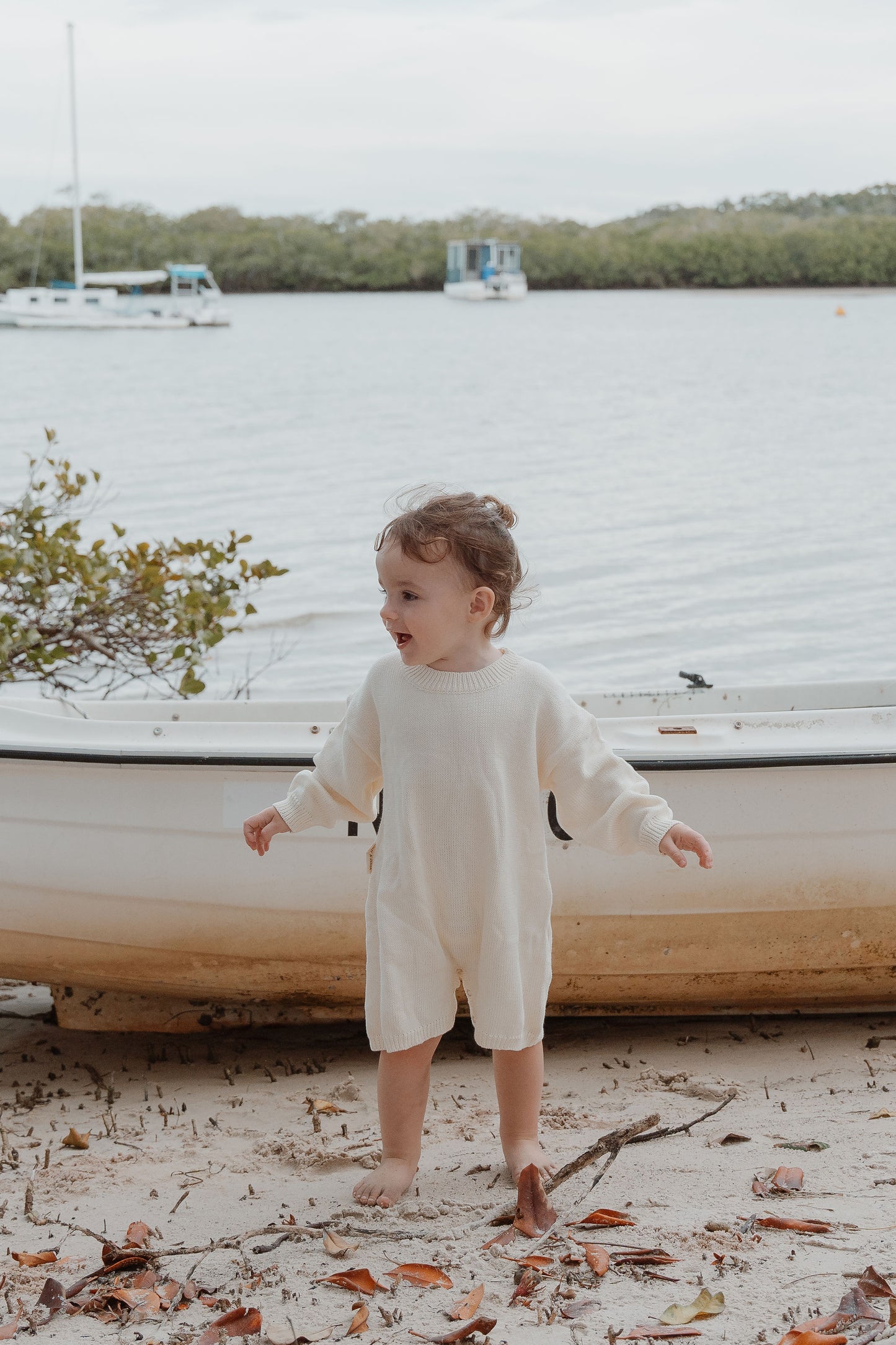 Little Sailor Knit - Cream - Ivy & Gaia