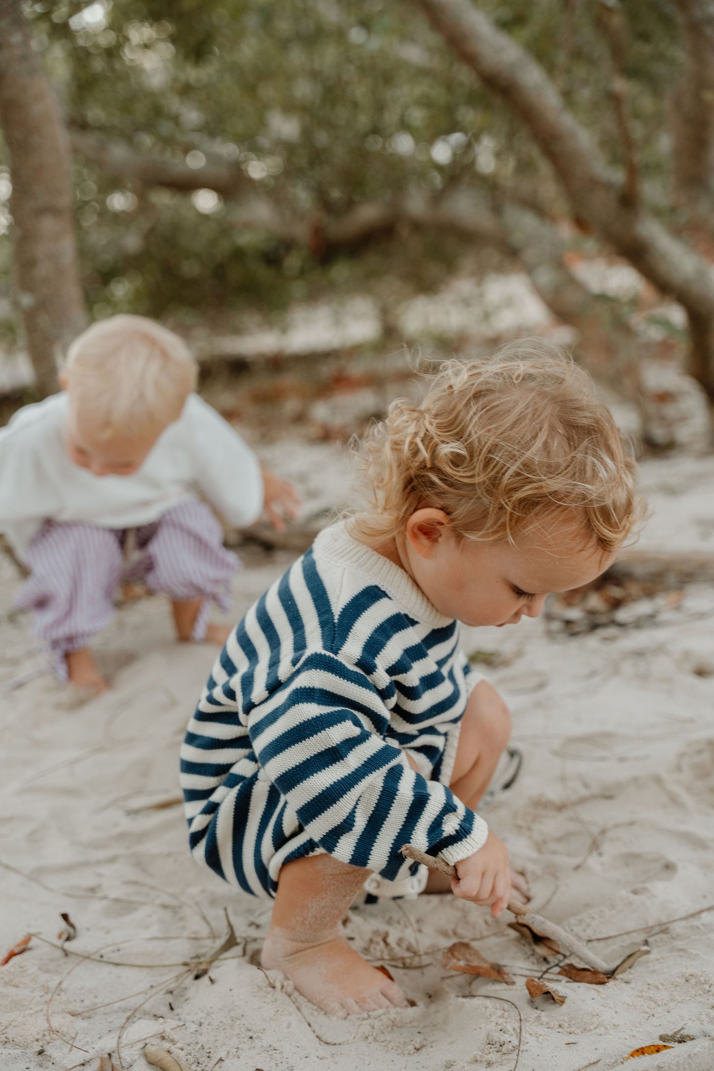 Little Sailor Knit - Cream - Ivy & Gaia