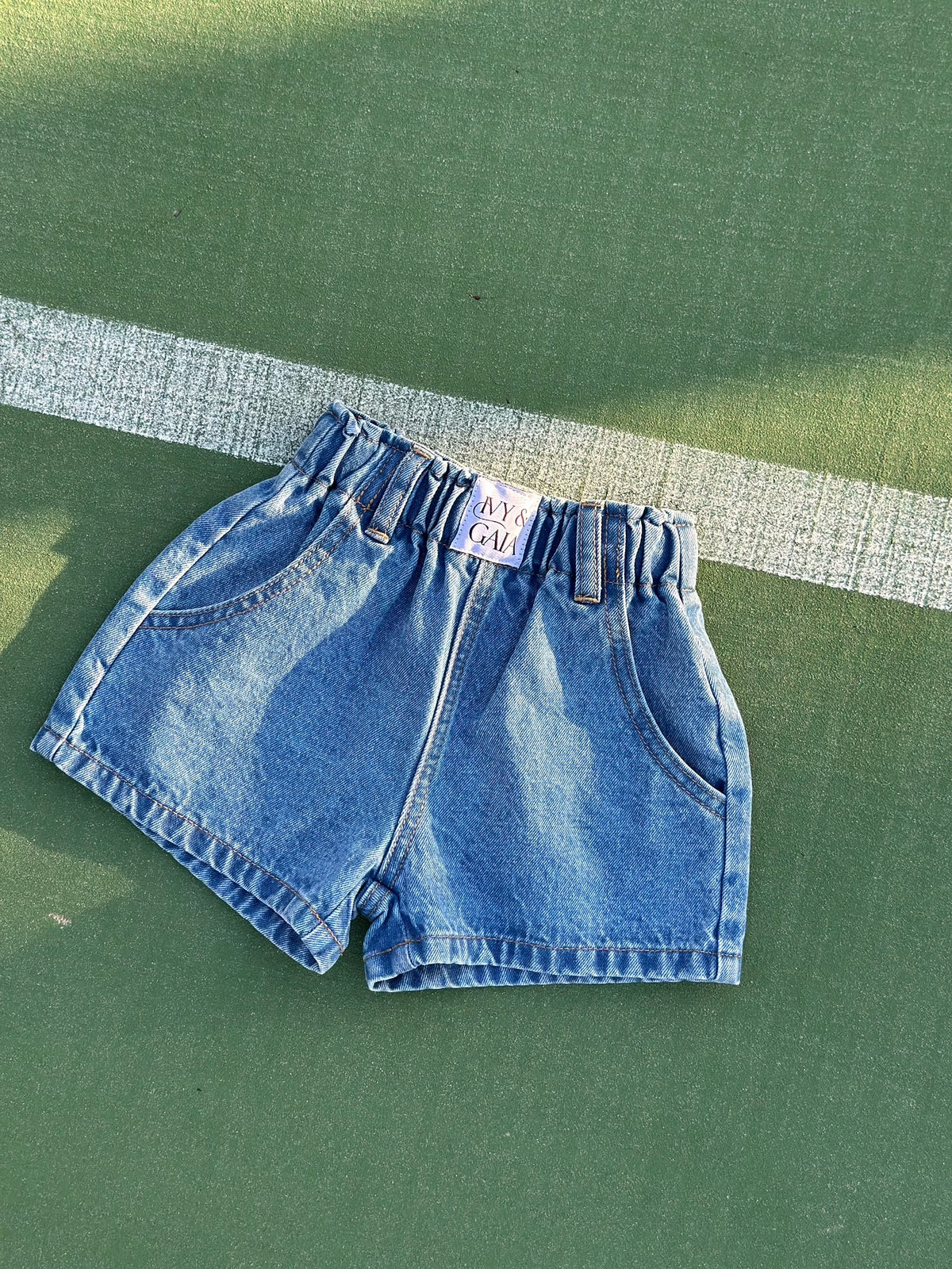 I&G Staple Denim Shorts - Ivy & Gaia