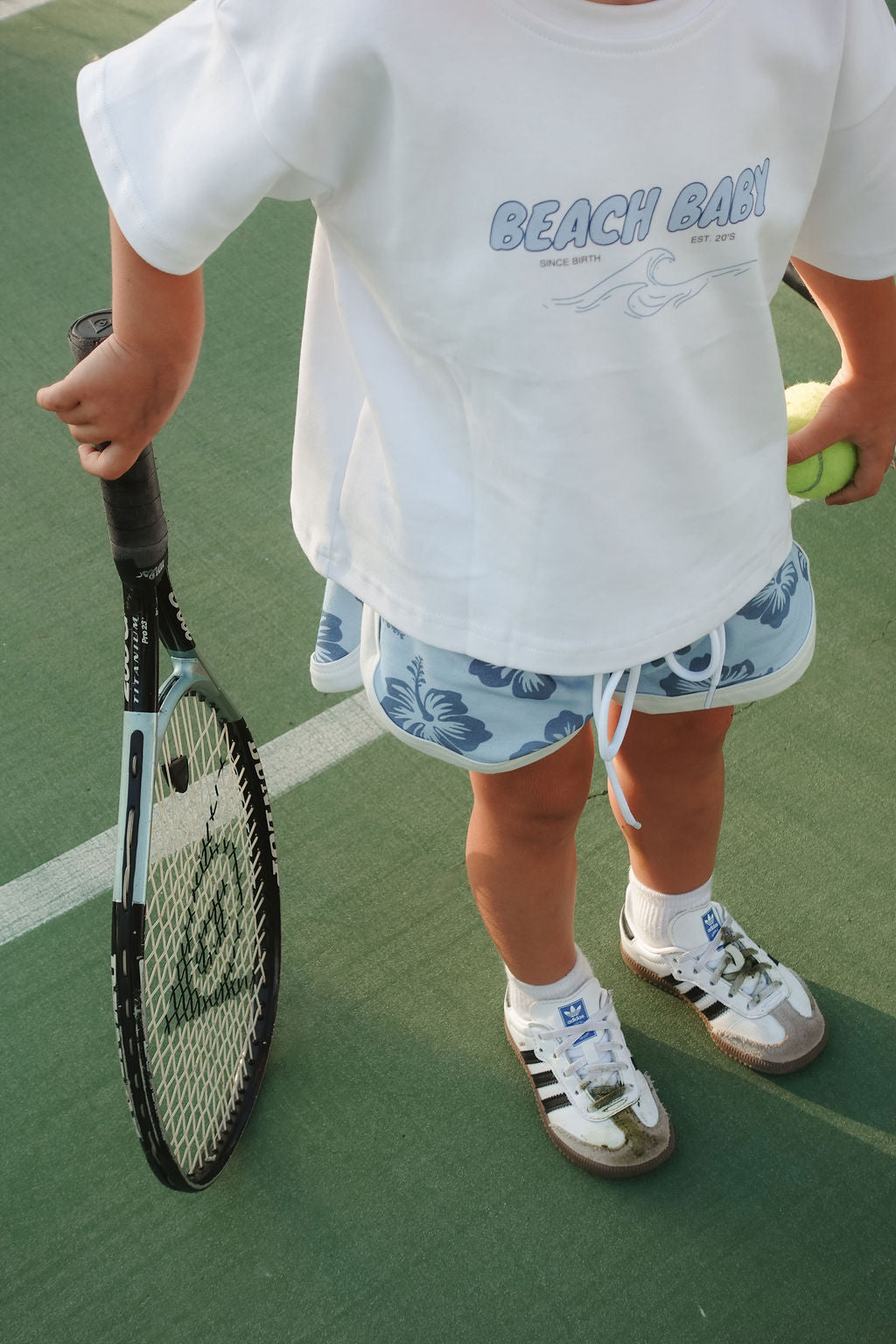 Hibiscus Sport Short - Ivy & Gaia